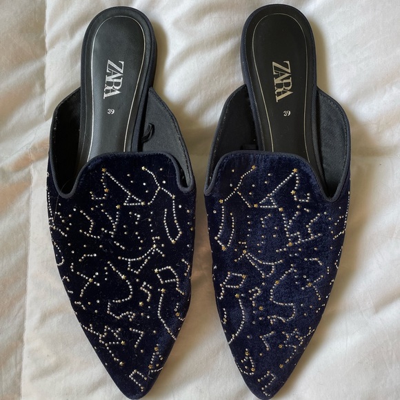 Navy zodiac mules - Picture 2 of 3